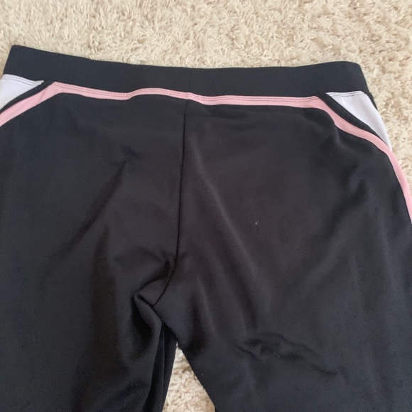 Nike Black w/White & Pink Stripes Sweatpants - Picture 4 of 7
